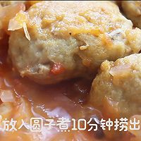 功夫松茸茄汁圆子｜牛佤松茸食谱的做法图解6