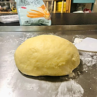 #金龙鱼精英100%烘焙大师赛-爱好组高筋#土豆鸡肉面包圈的做法图解4