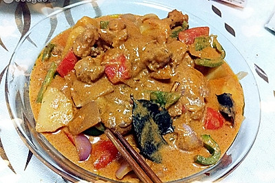 浓浓泰国风马沙文咖喱鸡