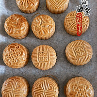 豆沙果仁馅月饼#自己做更健康#的做法图解18