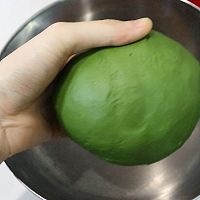 #秋天怎么吃#四叶草豆沙面包的做法图解5