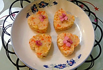虾肉米饼的做法