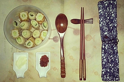 竹轮黄瓜卷