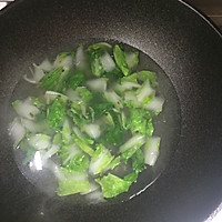 小白菜豆腐汤的做法图解5