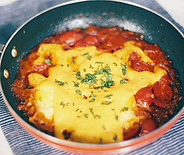 番茄焗蛋的做法