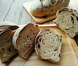 黑麦水果干面包的做法
