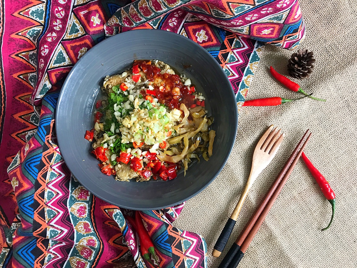 Spicy tofu