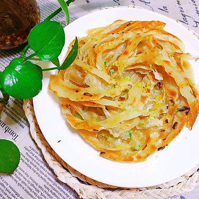 香酥美味葱油饼轻松在家做