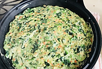 菠菜胡萝卜鸡蛋煎饼的做法