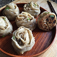 爱的玫瑰形煎饺的做法图解11