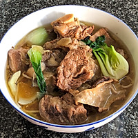 带骨头的牛肉面的做法图解6