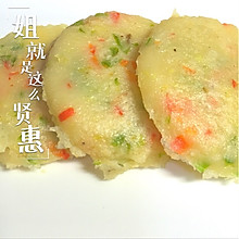 三色土豆饼&青豆豆浆