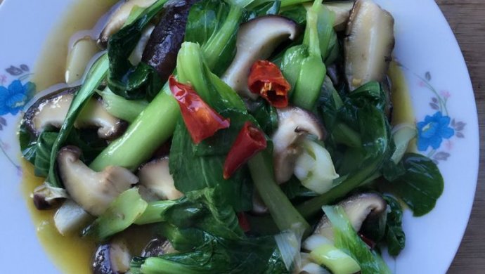 香菇菜心