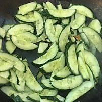 #龙年好运来 乐享豪吉味#黄瓜炒鸡蛋的做法图解5