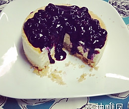 蓝莓芝士蛋糕（重芝士6寸）的做法