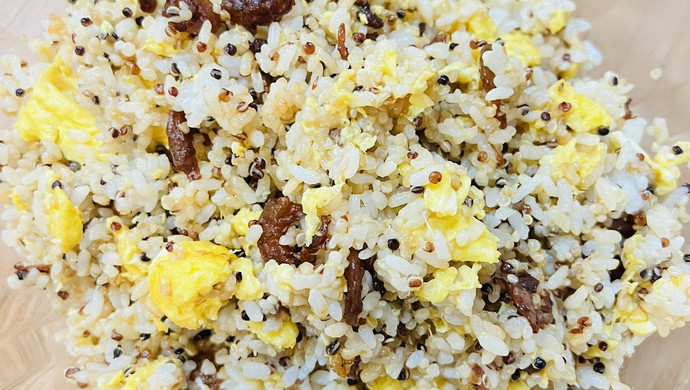 葱油海米蛋炒饭