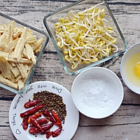 素食记——炝锅腐竹的做法图解1