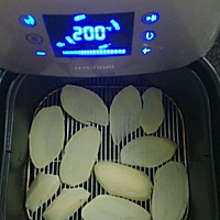 薯片 低脂 海盐 黑胡椒  空气炸锅的做法图解1