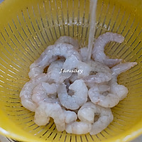 香煎虾串的做法图解2