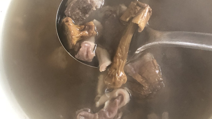 秘制松茸猪肚排骨汤