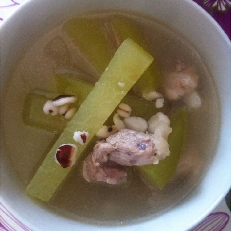 西瓜皮瘦肉汤的做法