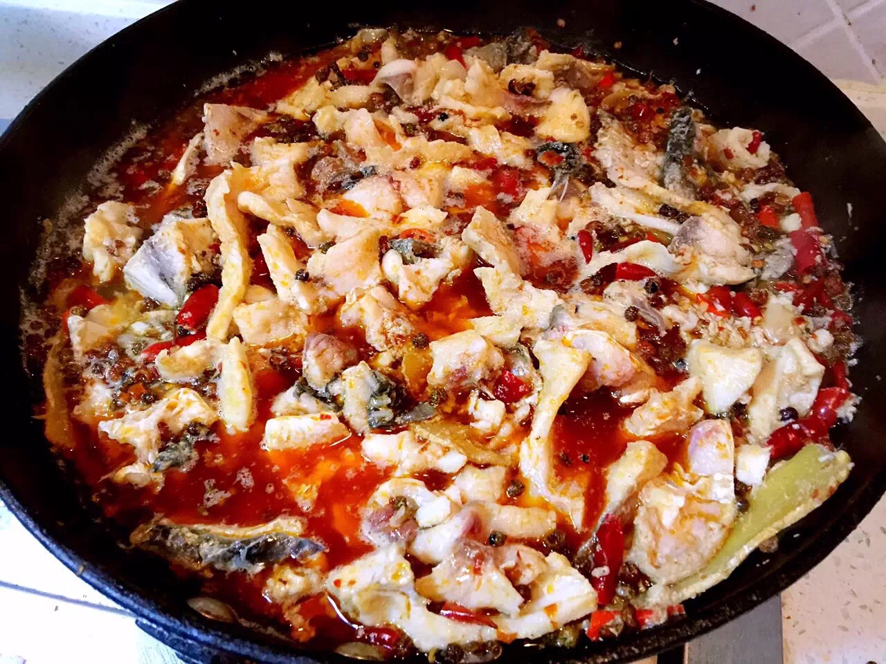 鲜椒水煮鱼怎么做_鲜椒水煮鱼的做法_阿罗al_豆果美食