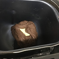 面包机预约法——巧克力吐司的做法图解3