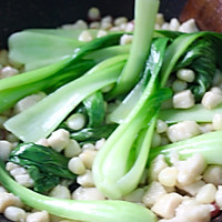 自制减脂小炒——青菜玉米炒鸡丁的做法图解13