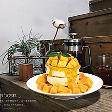 芒果厚松饼