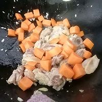 私房胡萝卜焖鸡肉的做法图解5
