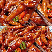 元宵夜必备！香辣过瘾～软烂好吃的红烧鸡爪的做法图解3