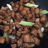 红烧肉炖豆角的做法图解5