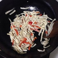 干煸杏鲍菇的做法图解5