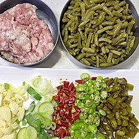 酸豆角炒肉沫的做法图解4