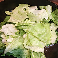 炒包生菜的做法图解4
