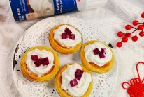 #安佳新年聚会食谱#奶油水果蛋挞的做法