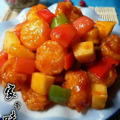 菠萝咕噜日本豆腐