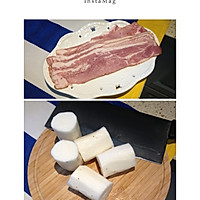 中西合璧~培根山药卷的做法图解1