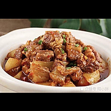 萝卜牛腩堡