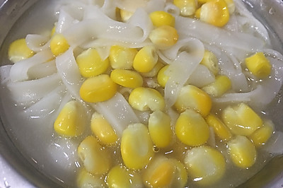素食8日-玉米汤河粉
