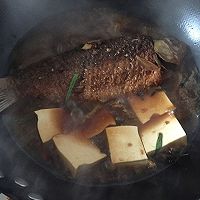 红烧鲫鱼炖豆腐的做法图解6