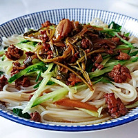 酸香酱肉拌面面的做法图解9