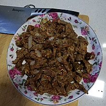 新疆美食-炒烤肉