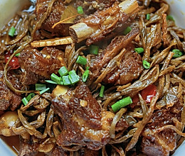 干豆角烧排骨的做法