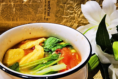 玉米面疙瘩汤～营养减脂
