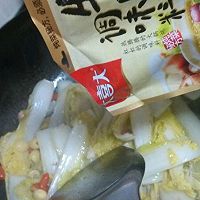 试用之汤汁娃娃菜#大喜大牛肉粉#的做法图解5