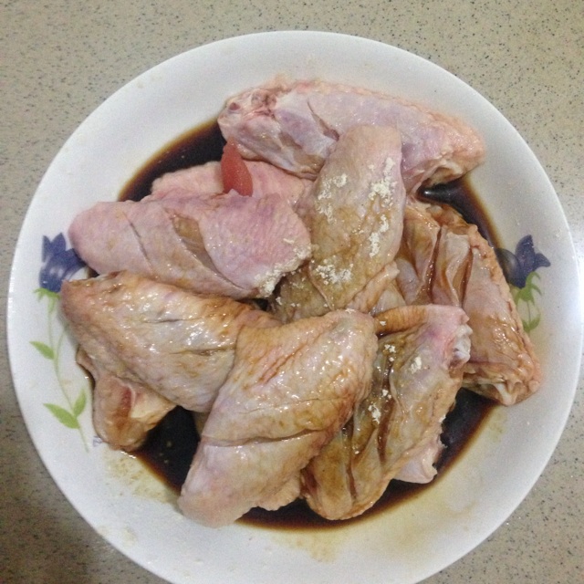 麦片烤鸡翅的做法图解2