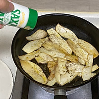 黄油煎黑胡椒杏鲍菇片的做法图解6