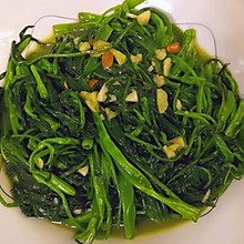 家常炒青菜『蒜蓉空心菜