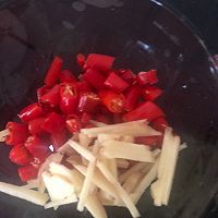 藜蒿炒韭菜的做法图解7